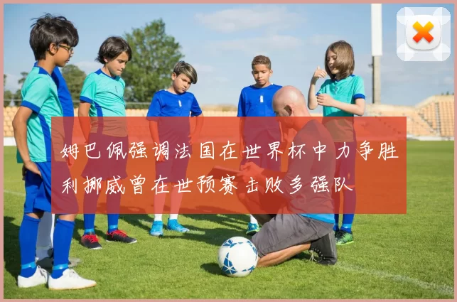姆巴佩强调法国在世界杯中力争胜利挪威曾在世预赛击败多强队